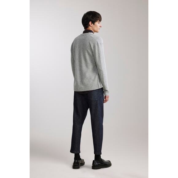 NN07 Bjorn 6333 Wool Cardigan light gray - Picture 11 of 11